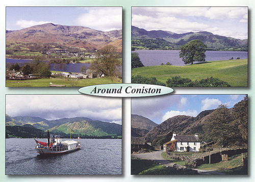 Around Coniston A5 Greetings Cards